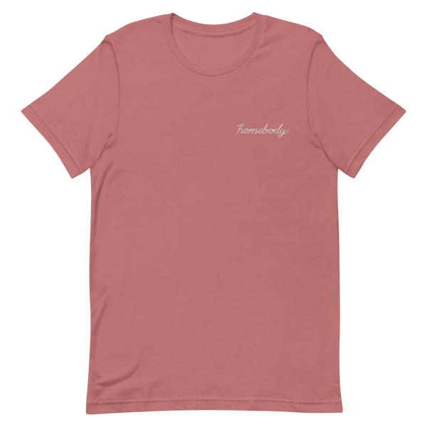 Homebody Embroidered Tee